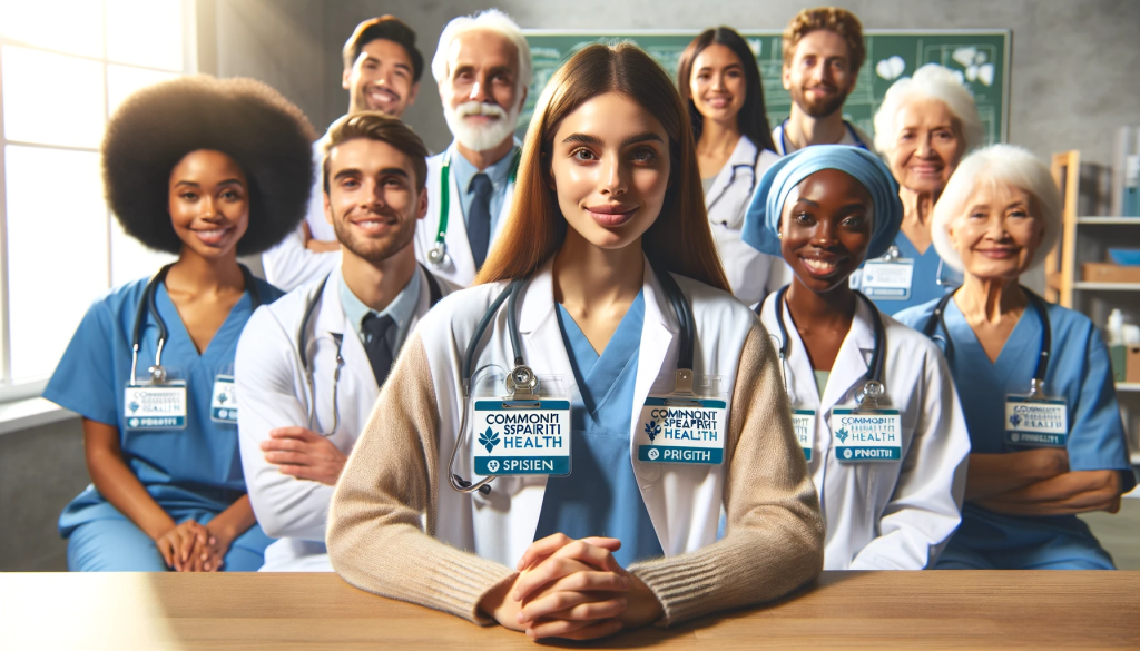 a group of people in medical uniforms